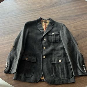 Austrian brown wool blazer from Gorsuch in Vail, CO